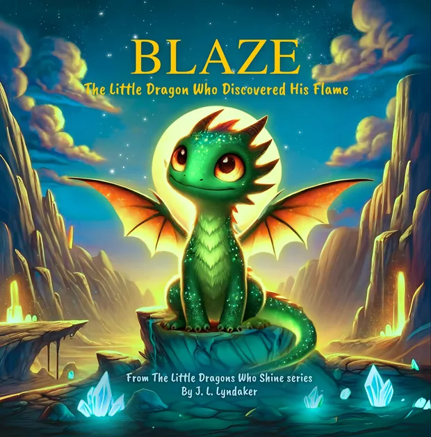 Cover of Blaze: The Little Dragon Who Discovered His Flame